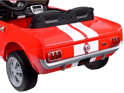 Autko na akumulator dla dzieci SHELBY GT 350 2x200W 24V7Ah klasyk DWUOSOBOWE