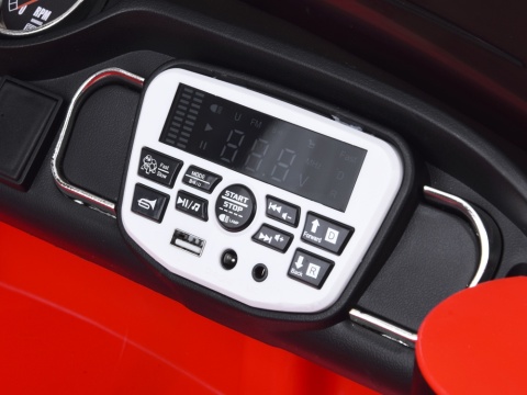 Autko na akumulator dla dzieci SHELBY GT 350 2x200W 24V7Ah klasyk DWUOSOBOWE