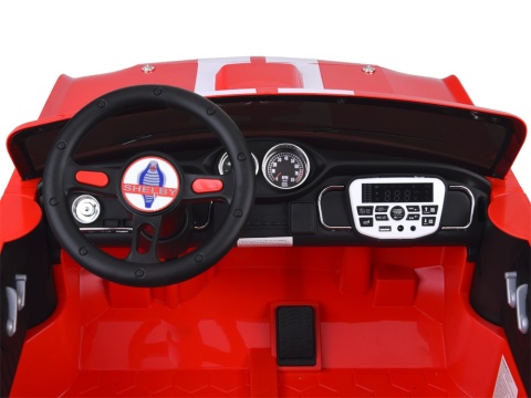 Autko na akumulator dla dzieci SHELBY GT 350 2x200W 24V7Ah klasyk DWUOSOBOWE