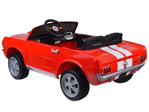 Autko na akumulator dla dzieci SHELBY GT 350 2x200W 24V7Ah klasyk DWUOSOBOWE