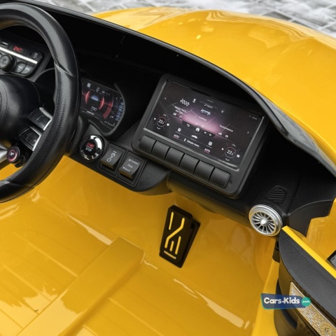 Auto Na Akumulator Mercedes AMG SL63 Żółty Lakierowany