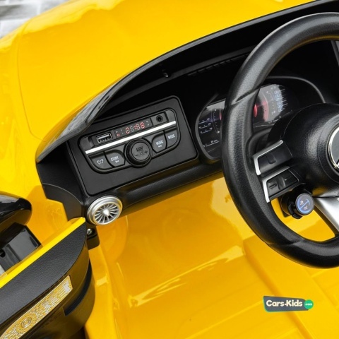 Auto Na Akumulator Mercedes AMG SL63 Żółty Lakierowany