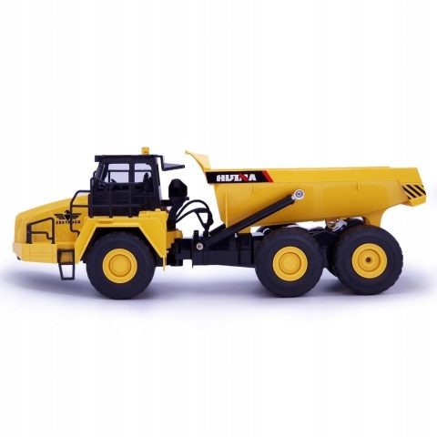 DUŻA WYWROTKA HUINA 1553 CIĘŻARÓWKA ZDALNIE STEROWANA PRZEGUBOWA NA PILOTA LEDY DŹWIĘK