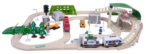 Kolejka Miasto z Funkcją Świateł i Dźwięku 80el.