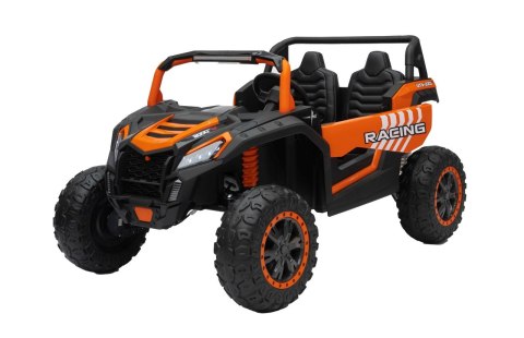 Pojazd Buggy ATV Racing 4x4 AKU24V14AH Pomarańczowy