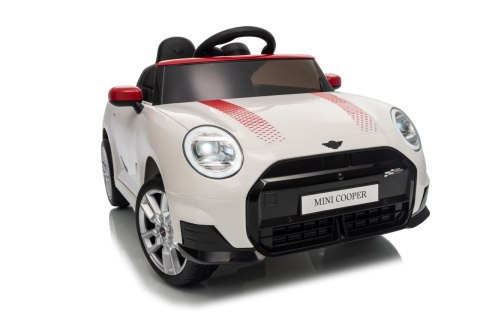 Pojazd Mini Cooper Biały