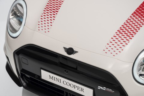 Pojazd Mini Cooper Biały