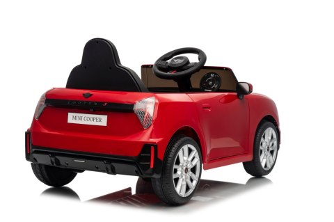 Pojazd Mini Cooper Czerwony