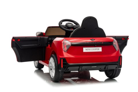 Pojazd Mini Cooper Czerwony