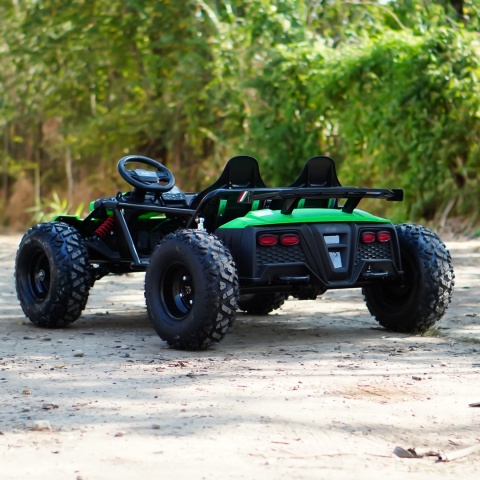 Wielkie BUGGY 2os. GENERAL do 150KG gokart do 25km/h Zielony