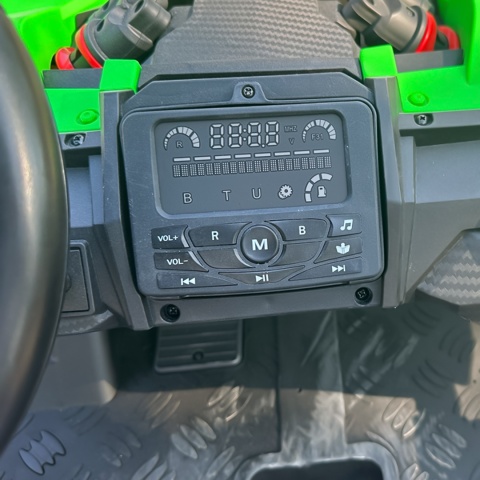 Wielkie BUGGY 2os. GENERAL do 150KG gokart do 25km/h Zielony