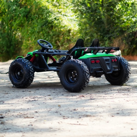 Wielkie BUGGY 2os. GENERAL do 150KG gokart do 25km/h Zielony