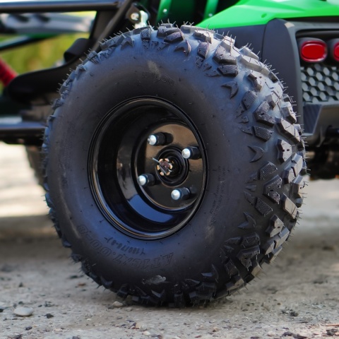 Wielkie BUGGY 2os. GENERAL do 150KG gokart do 25km/h Zielony