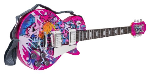 Zestaw Gitara + Mikrofon Różowy