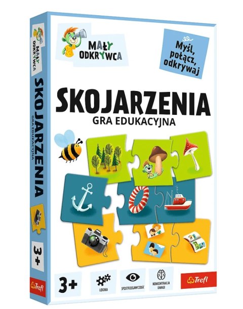 Gra edukacyjna Skojarzenia Mały Odkrywca Trefl 02808