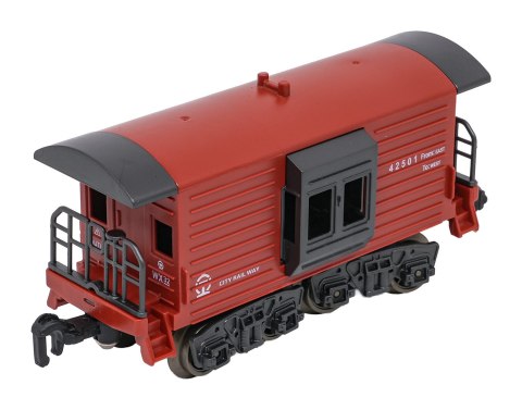 Kolejka Retro z Funkcją Świateł, Dźwięku i Dymu 138cm