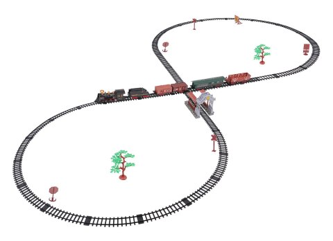 Kolejka z Funkcją Dymu Vintage