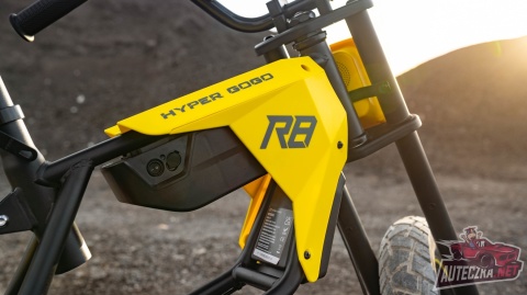 Motocykl elektryczny Elite Series R8 Żółty 14 lat+ Hyper Gogo HG1020489