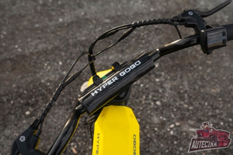 Motocykl elektryczny Elite Series R8 Żółty 14 lat+ Hyper Gogo HG1020489