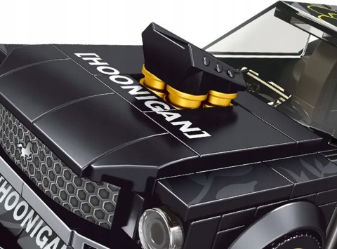 Zestaw Klocków Auto Sportowe Czarne 414el.