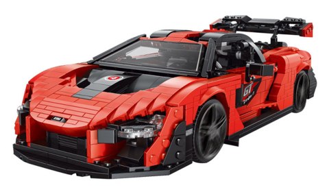 Zestaw Klocków Auto Sportowe Pomarańczowe 1372el.