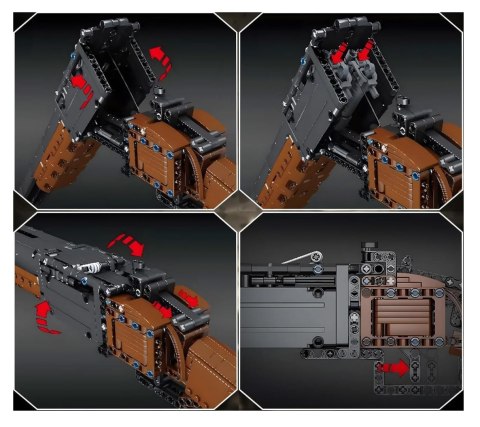 Zestaw Klocków Karabin 1054el.