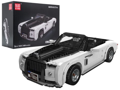 Zestaw Klocków Pojazd Biały Kabriolet 1603el.