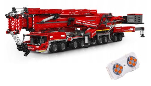 Zestaw Klocków Pojazd Dźwig Czerwony 8506el.