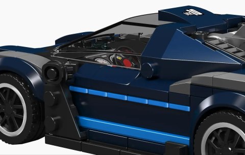 Zestaw Klocków Pojazd Sportowe Czarny 405el.