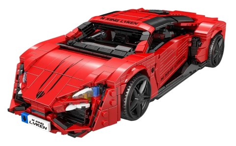 Zestaw Klocków Pojazd Sportowe Czerwone 1311el.