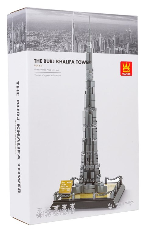 Zestaw Klocków Seria Budynki Burj Khalifa 555el.