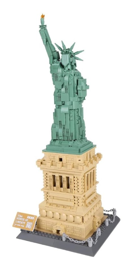 Zestaw Klocków Seria Budynki Statua Wolności 1409el.