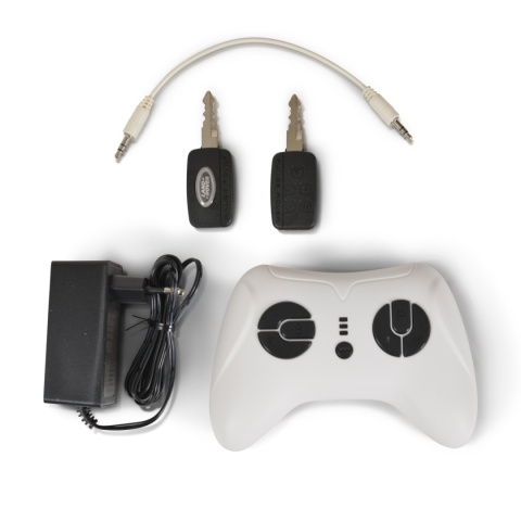 Auto Na Akumulator Range Rover DK-RR998 24V Szare/srebrne Lakierowane + panel MP4