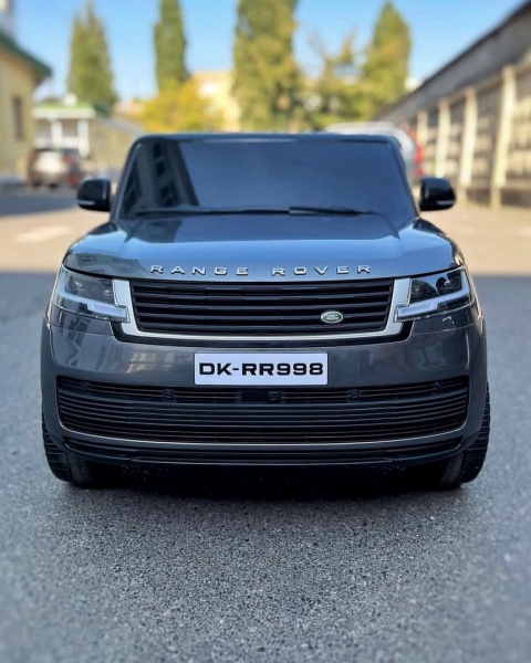 Auto Na Akumulator Range Rover DK-RR998 24V Szare/srebrne Lakierowane + panel MP4
