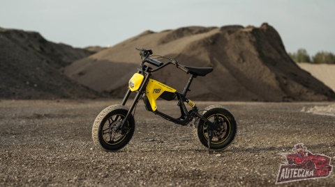 Motocykl elektryczny Elite Series R8 Żółty 14 lat+ Hyper Gogo HG1020489