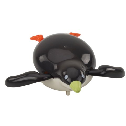 Pływający Pingwinek Nakręcany Do Kąpieli Zabawka Do Wody Szary 14,5 cm