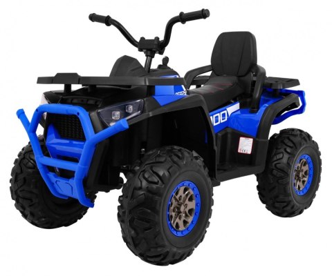 Pojazd Quad ATV Desert Niebieski SERIA 24V