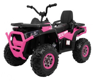 Pojazd Quad ATV Desert Różowy SERIA 24V