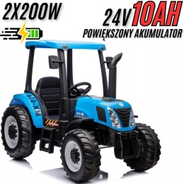 Traktor na akumulator NEW H T7 A011 24V 2x200W + KABINA + PILOT