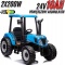 Traktor na akumulator NEW H T7 A011 24V 2x200W + KABINA + PILOT
