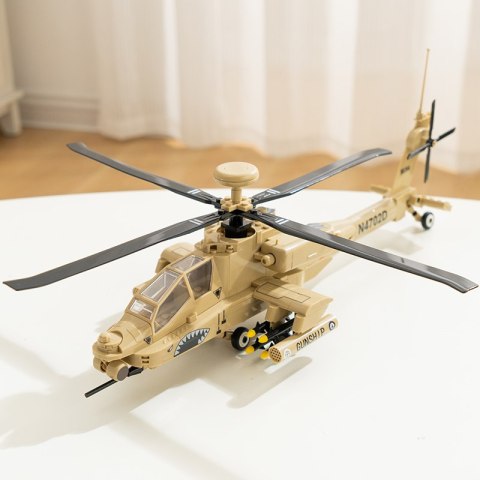 Zestaw Klocków Helikopter Wojskowy 255el.
