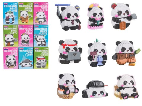 Zestaw Klocków Pandy 303el.