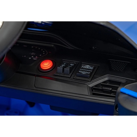 Auto Na Akumulator Bmw M4 Niebieski LAKIEROWANY 2x45W + 12V 14Ah POWIĘKSZONY AKUMULATOR