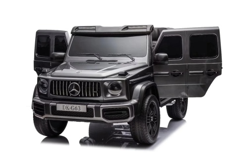 Auto na akumulator Mercedes Benz G63 AMG GIGANT XXL 4x200W 24V Srebrny LAKIEROWANY + Panel MP4 + POWIĘKSZONY AKUMULATOR 24V20Ah