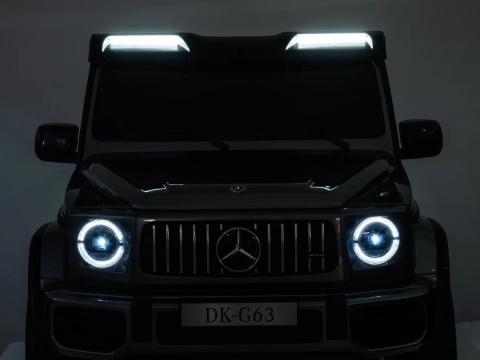 Auto na akumulator Mercedes Benz G63 AMG GIGANT XXL 4x200W 24V Srebrny LAKIEROWANY + Panel MP4 + POWIĘKSZONY AKUMULATOR 24V20Ah