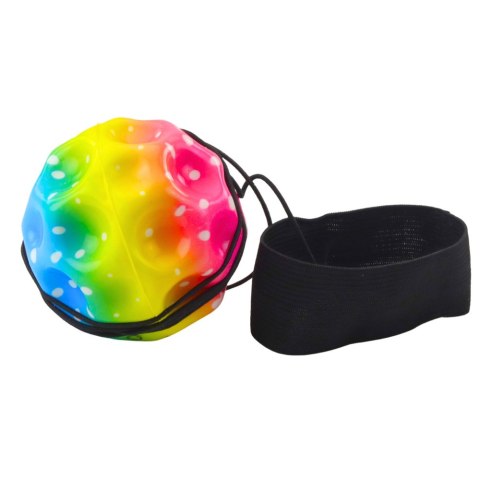 Piłeczka Księżycowa Na Gumce Do Ćwiczeń Zręczności Wgłębienia 6,5 cm