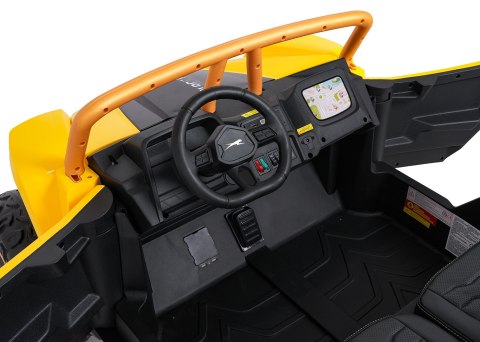 Pojazd Buggy Arctic Cat Żółty