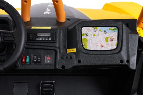 Pojazd Buggy Arctic Cat Żółty