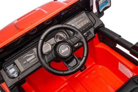 Pojazd Jeep Wrangler Rubicon LIFT Pomarańczowy