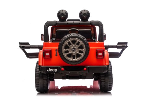 Pojazd Jeep Wrangler Rubicon LIFT Pomarańczowy